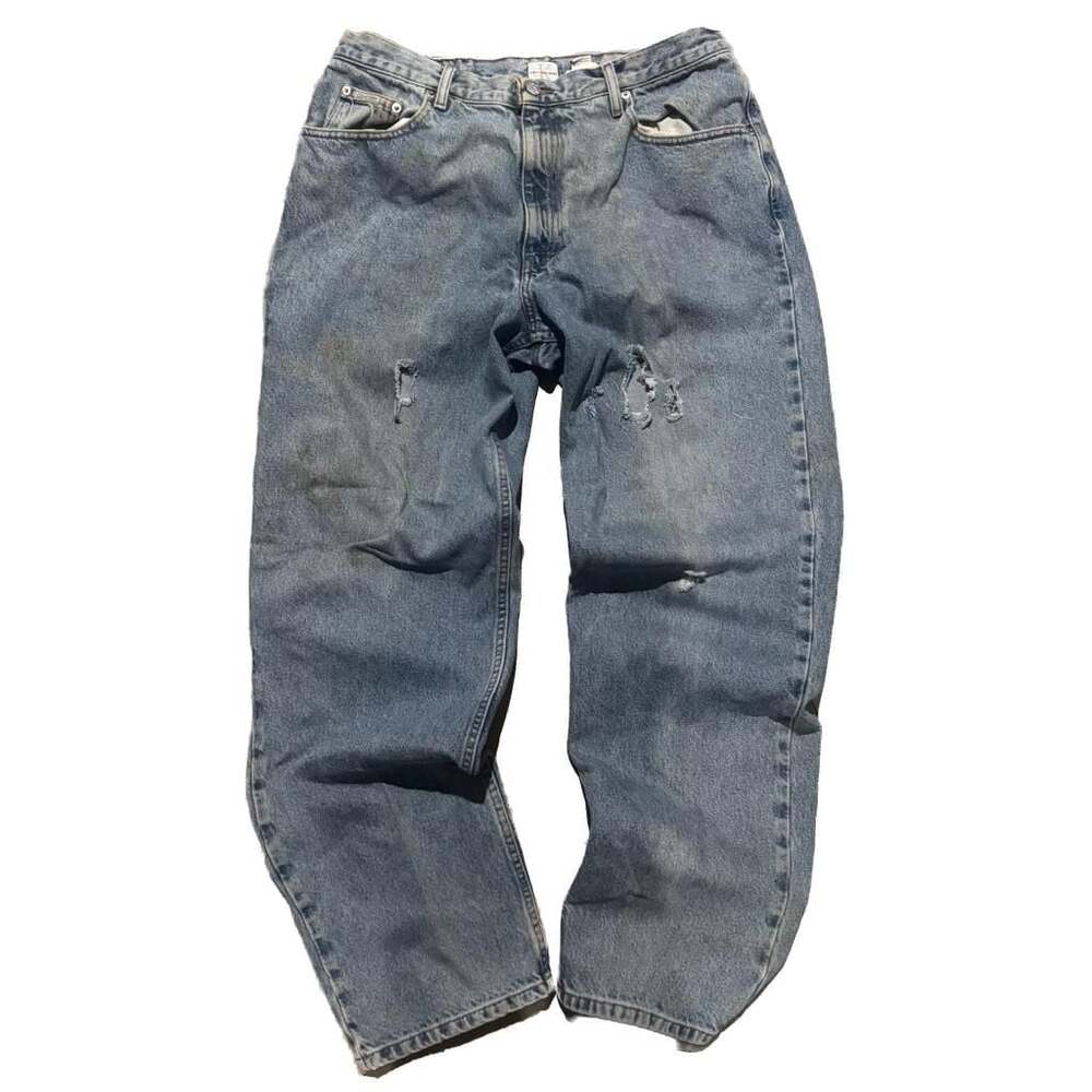 Vintage Calvin Klein Jeans Easy Fit Double Stone Wash Jeans Size 36x32
